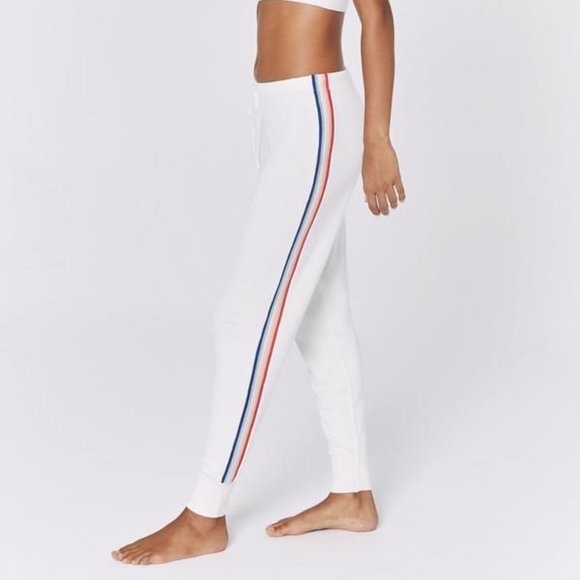 NWT Spiritual Gangster Rainbow Stripe Joggers